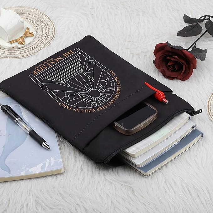 Stormlight Book Sleeve Fantasy Book Gift Brotherwise Games Gift BS Merch Blue Archive Book Sleeve Book Protector Pouch Mistborn Book Gift (Next Step BS)