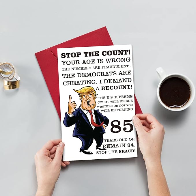 Ogeby Funny 85th Birthday Card, Hilarious 85 Years Old Birthday Card Gift for Friends, Dad, Mom, Husband, Wife, Brother, Sister