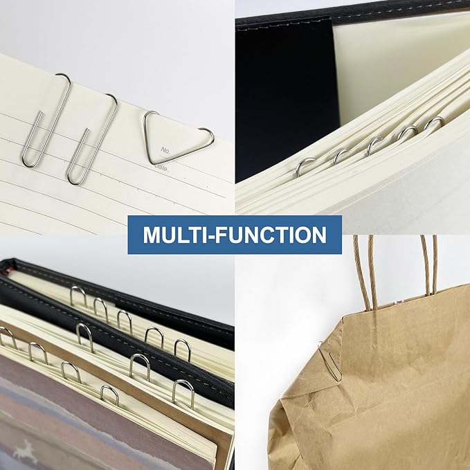 Jumbo Paper Clips, 240pcs 2 Inch Large Silver Paper Clip, Big PaperClips for Paperwork Office School and Personal Use