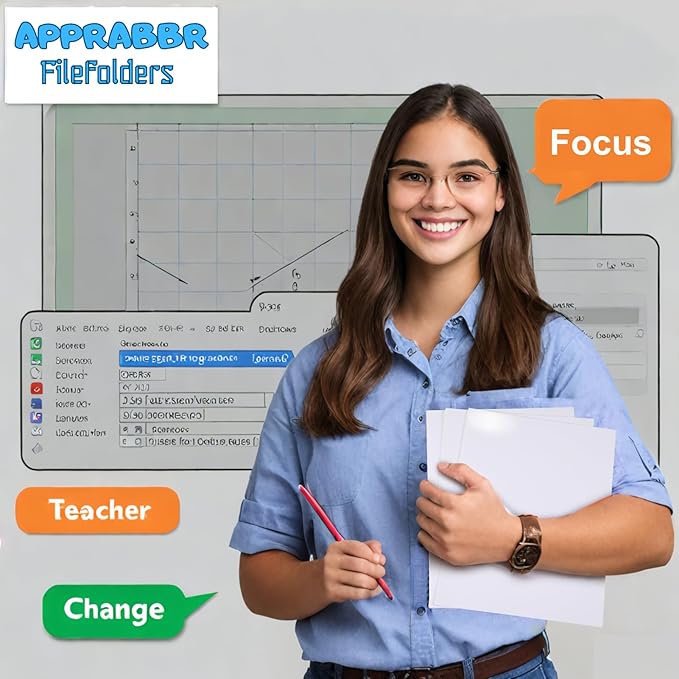 Two-Pocket Folders for Letter Size, Glossy Laminated White Paper Folders,Thick Paper File Folder with Deep Pockets for School Office Business Home (Box of 125)