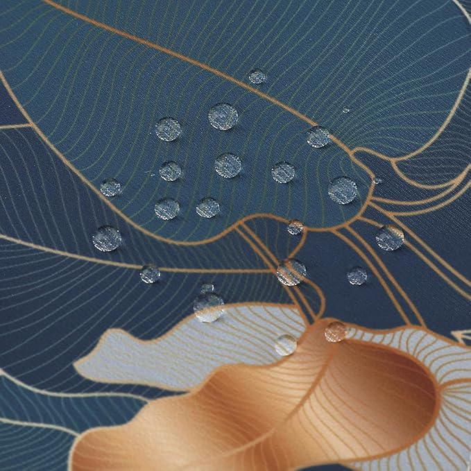 canvaslife 360° Protective Laptop Sleeve Case Bag with 4 Pockets for MacBook Pro 16 inch and 15 inch-15.6 inch Laptop (Blue leaf)