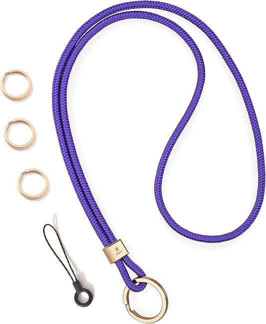 SENLLY Neck Lanyard Strap for Keys, Original Minimalist Design KeyChain Holder
