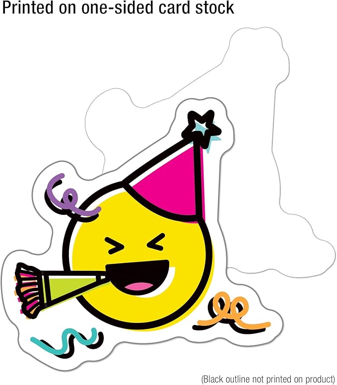 Carson Dellosa 150 Piece Colorful Birthday Bulletin Board Cutouts, Birthday Bulletin Board Decorations, White Board, and Door Decorations, Colorful Birthday Classroom Décor