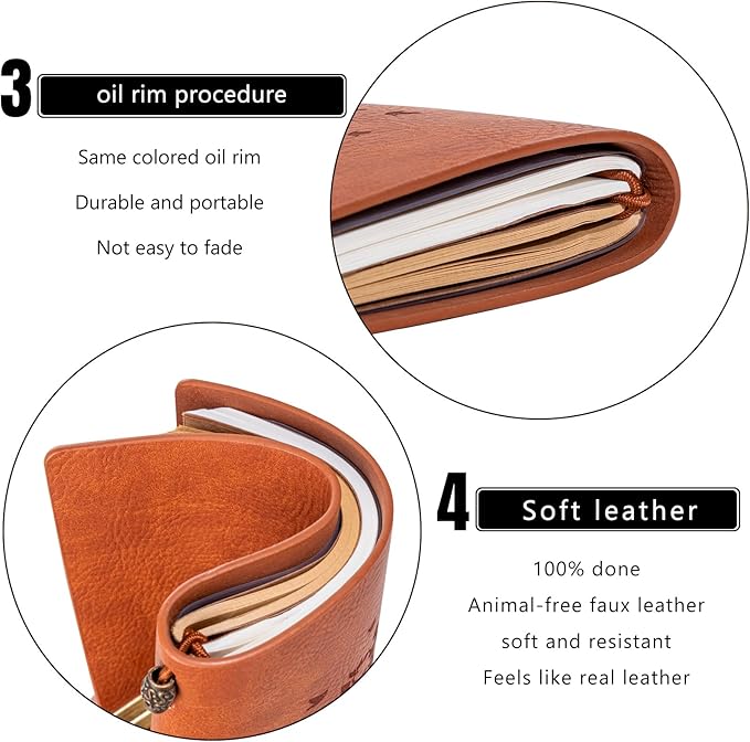 Vetbuosa Letter to Mom in Heaven Leather Journal,Memorial Gifts for Loss of Mom,Loss of a Mother Sympathy Gifts,Bereavement Gift Idea,In Memory of Loved One Gifts