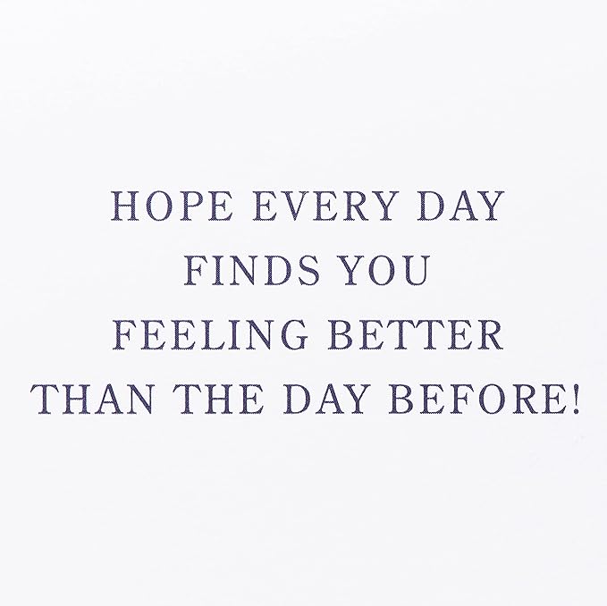 American Greetings Get Well Soon Card (Every Day)