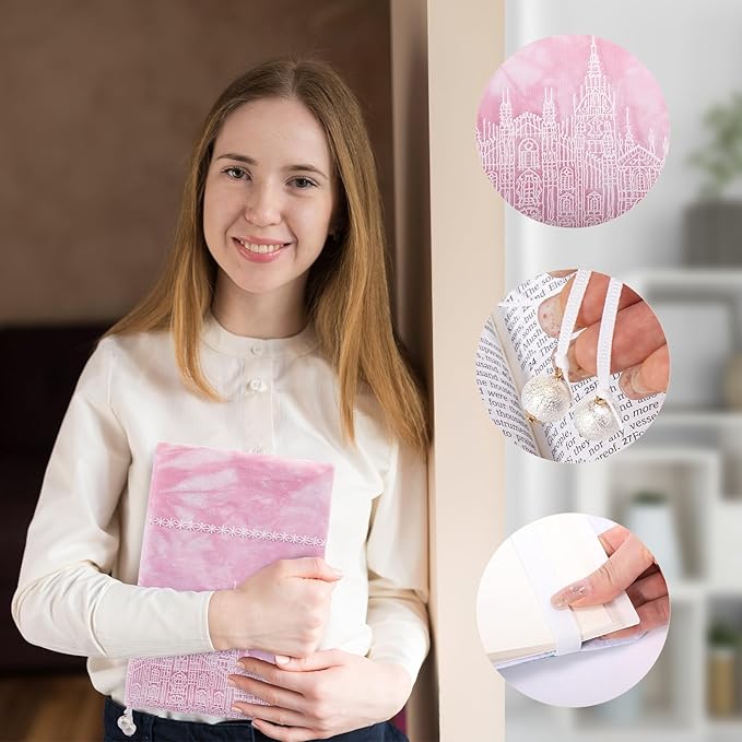 Cute Book Covers - Fabric Dust Jackets for Books - Book Protector for Book Lovers - Book Covers for for Paperbacks, Hardcover,Bibles - Soft Cover Book Sleeve for AA Books