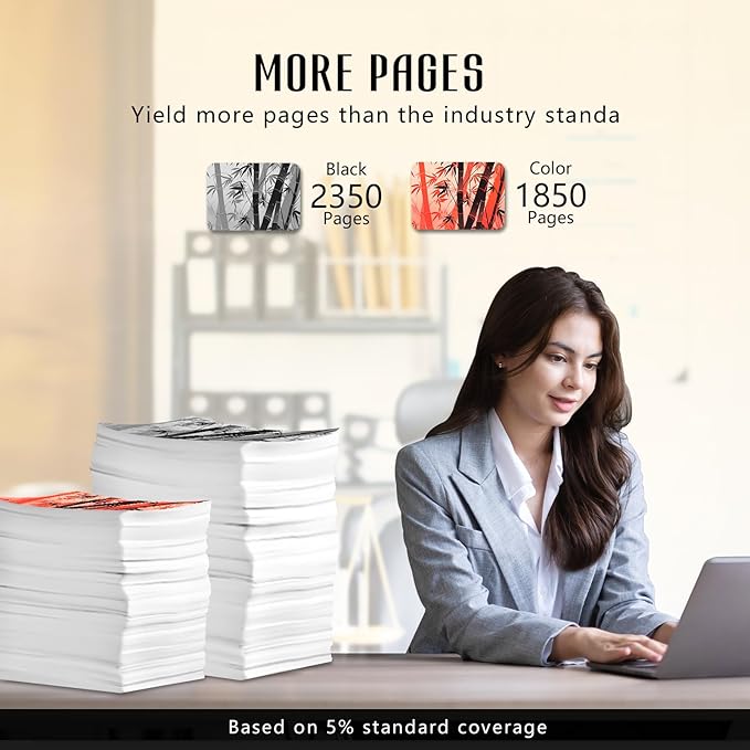 952XL Ink Cartridges Combo Pack for HP Printer Replacement for Printer Ink 952XL 952 HP952XL/952XL Pro 8710 Ink Cartridges for HP Ink 952 Work for HP Officejet Pro 7740 8210 8710 8720 8740