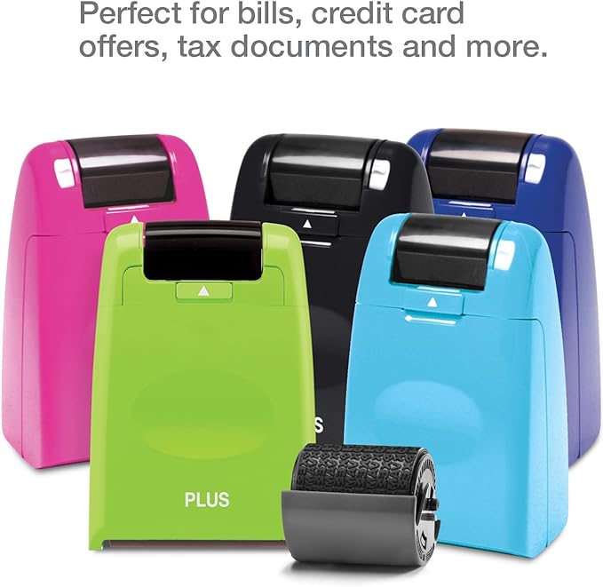 Plus Guard Your ID Roller Stamp, Green