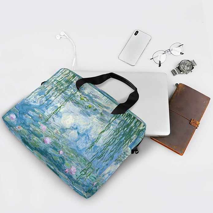 WIHVE Laptop Shoulder Bag 15 14 13inch Laptop Case Bag for Women Men