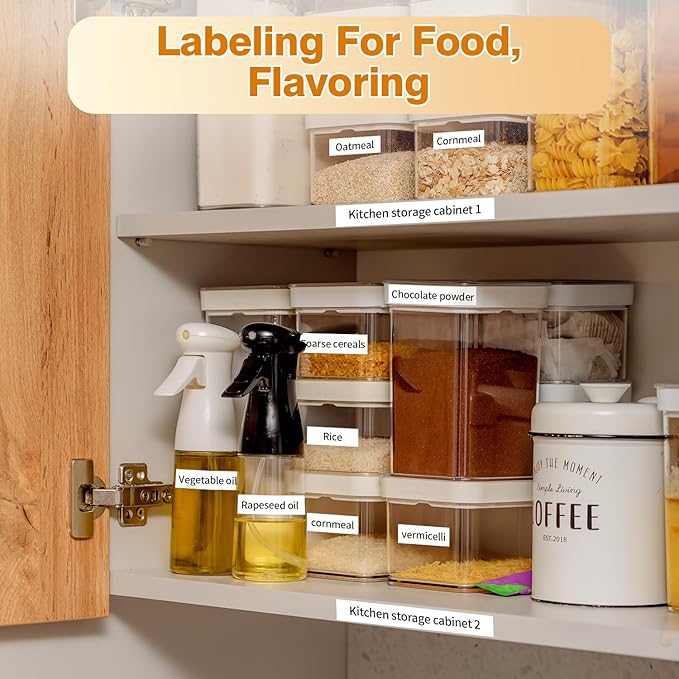 Phomemo D30 Continuous White Label Paper • 0.59"x23.62" • (15mm X 6m) • Black on White • Compatible for D30 Label Maker • Thermal Printing Inkless & Clean • Labeling for Home Organization & Office