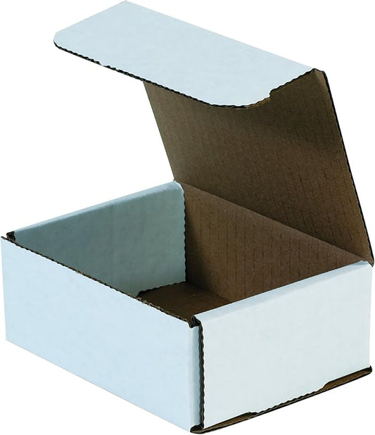 Partners Brand PM542 5"L x 4"W x 2"H, White (Pack of 50)