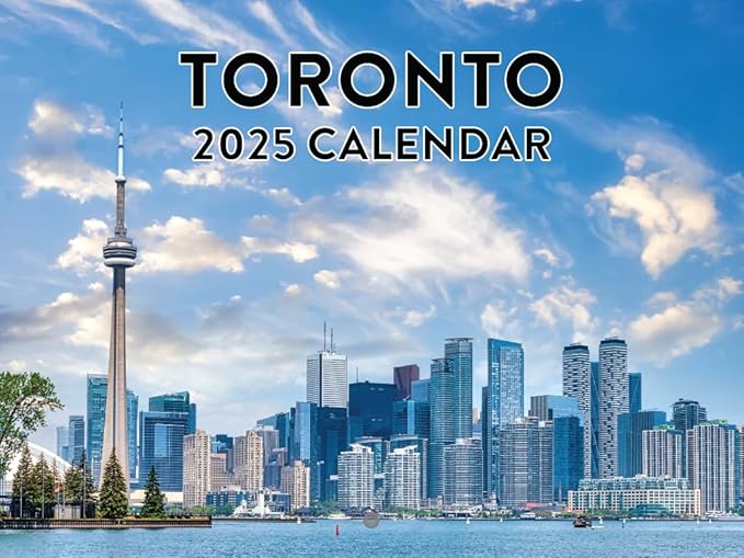 Toronto Canada Wall Calendar 2025 | American Made In The USA