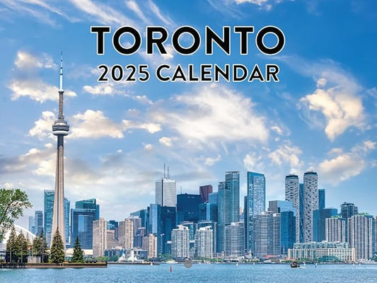 Toronto Canada Wall Calendar 2025 | American Made In The USA