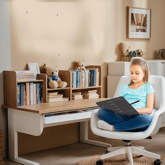 Fridge Calendar Meal Planning Board, Dry Erase Acrylic Magnetic Monthly Weekly Calendar Planner for Refrigerator with 6 Colors Markers (Black-Weekly(15.7x11.8))