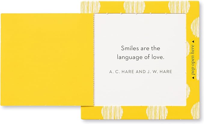 Compendium ThoughtFulls Pop-Open Cards — 2-Pack of Smile, Happy Day — 60 Pop-Open Cards, Each with a Different Message Inside