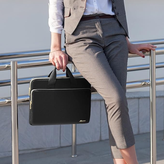 KIZUNA Laptop Sleeve Case 15.6 Inch Computer Carrying Handbag for 16" MacBook Pro M3 M1 M2 Max/15.6" Lenovo Legion 5/IdeaPad Gaming 3i/IdeaPad Flex 5i/Thinkbook 16+ /15.6" HP Envy x360 15/Dell XPS 15