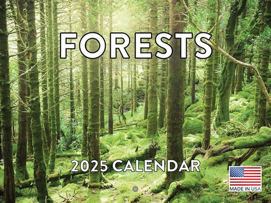 Forest Tree 2025 Wall Calendar