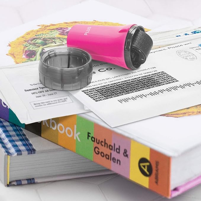 Guard Your ID Advanced Rollers Identity Theft Prevention Security Kits (Pink, Regular 3-Pack)