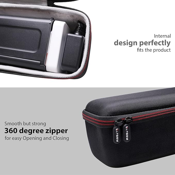 LTGEM Hard Case for Brother ADS-1700W / ADS-1200 / ADS-1250W Wireless Document Scanner - Travel Protective Carrying Storage Bag