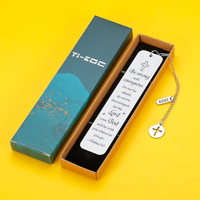 Baptism Gifts for Boys Girls Kids Bible Verse Back to School Supplies Bookmark Birthday Baseball Gifts Inspirational Christian Gifts for Women Men for Teen Boy Christmas Faith Based Gift