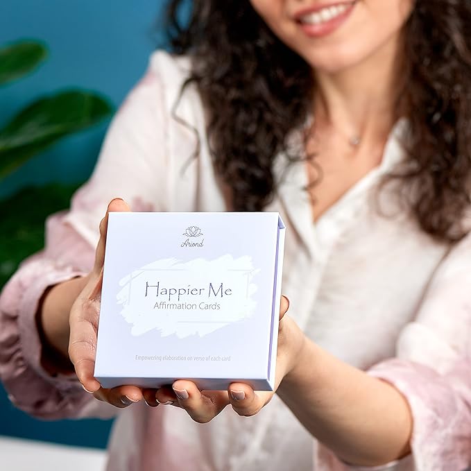 Positive Affirmations & Thought-Provoking Questions for Women | Motivational & Mindful Daily Cards