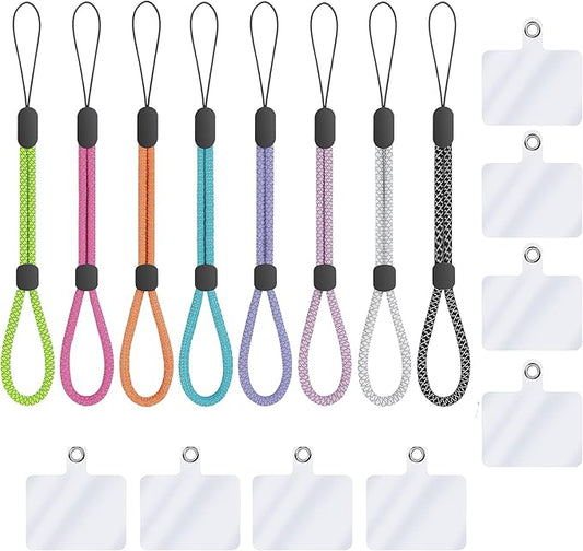 Hand Wrist Strap Lanyard, Adjustable Nylon Colorful for Mobile Phone, Camara, USB Flash Drive, ID Name Tag Badge