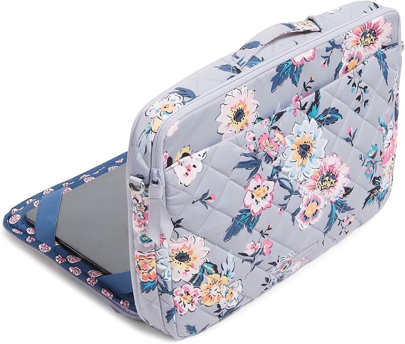 Vera Bradley Women's Performance Twill Laptop Crossbody Workstation