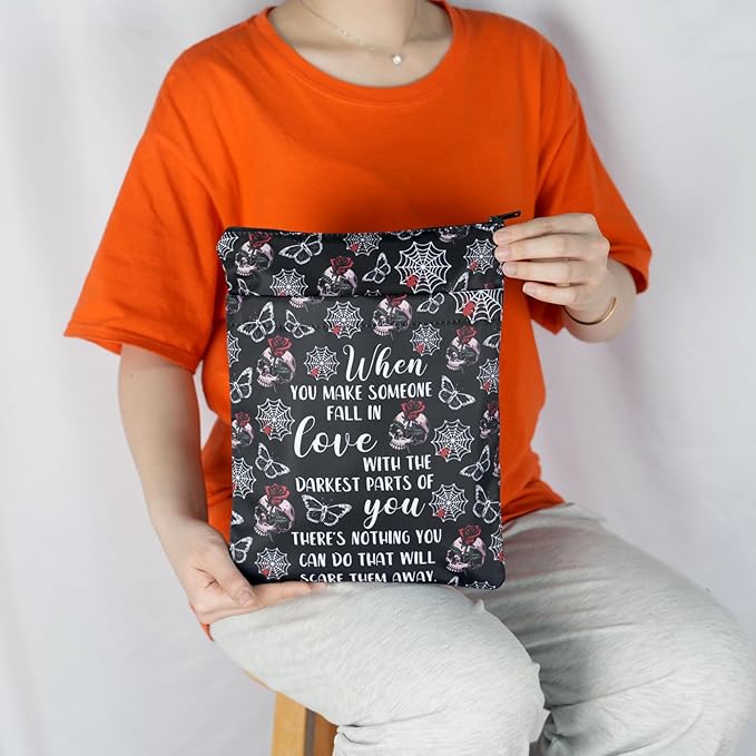 Haunting Adeline Inspired Gift Haunting Adeline Book Sleeve Ha-unting Ad-Eline Reader G-ift Lovers Gi-ft for Book Nerds (ScareThemAwayBS)