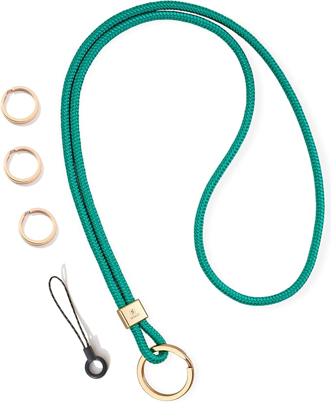 SENLLY Neck Lanyard Strap for Keys, Original Minimalist Design KeyChain Holder