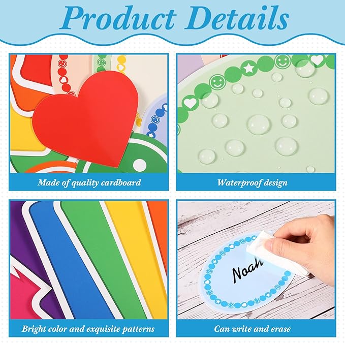 Kosiz 94 Pcs Friendship Bracelet Bulletin Board Decorations Set Back to School Paper Cutouts DIY in Our Learning Era Classroom Decorations Kit Colorful Bulletin Border Trim for School Chalkboard Wall