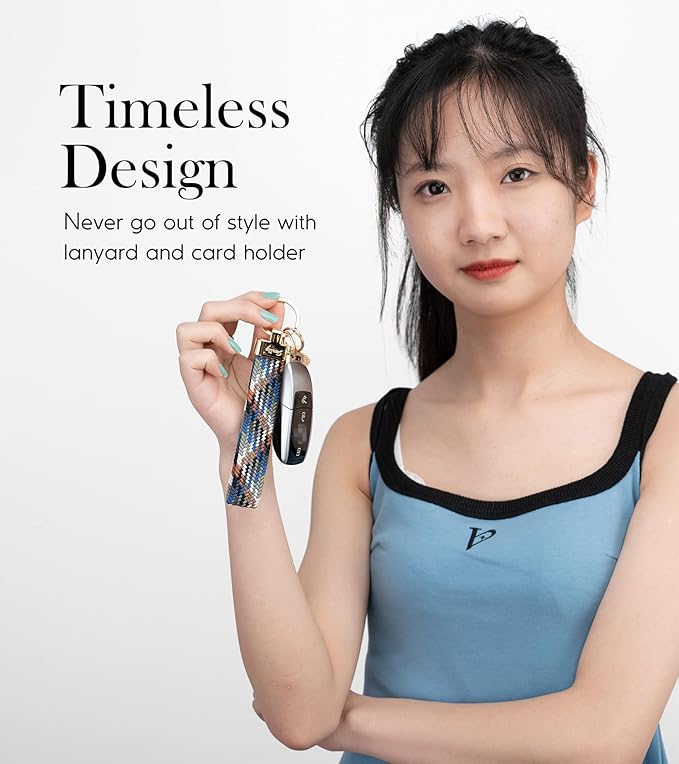 SENLLY Wristlet Lanyard, Stretchy Keychain Holder, Original Elastic Anti-Drop Design Keyring