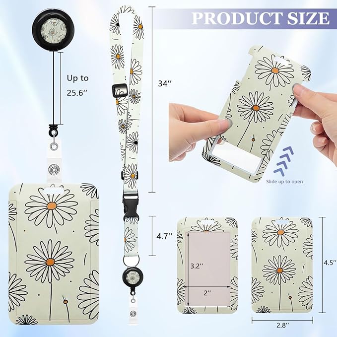 2 Pack Tree of Life & Owl Lanyards Badge Holder, Adjustable Lanyards with Retractable Badge Reels, Unique ID Badge Holders for Teachers, Nurses, Students, Office Staff & Cruise Essentials