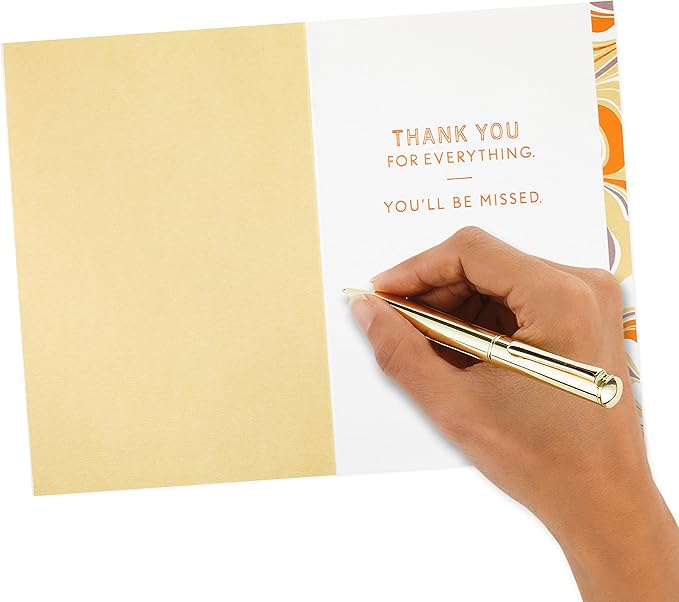 Hallmark Coworker Goodbye Card (Thank You For Everything)