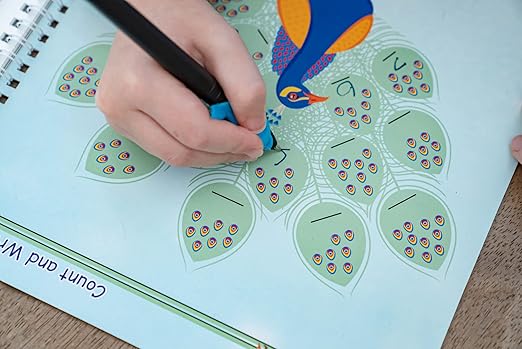 Magic Practice Copybook 6 Workbooks with Disappearing Ink Pens, Reusable Handwriting Practice for Kids, Calligraphy Practice Letter Tracing Books for Kids ages 3-5 (8.7×6.9in)