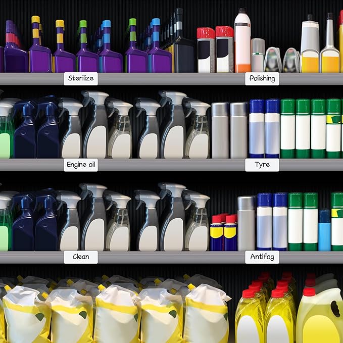 Colored Border Dry Erase Magnetic Labels 3.1x1.2 Inch, Reusable Magnetic Dry Erase Labels for Whiteboards，Pack of 40