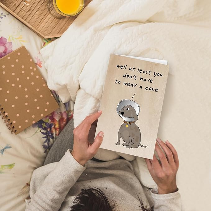 Funny Get Well Cards, After Surgery Recovery Gifts for Women Men, Feel Better/Get Well Soon Gifts for Him Her Friends