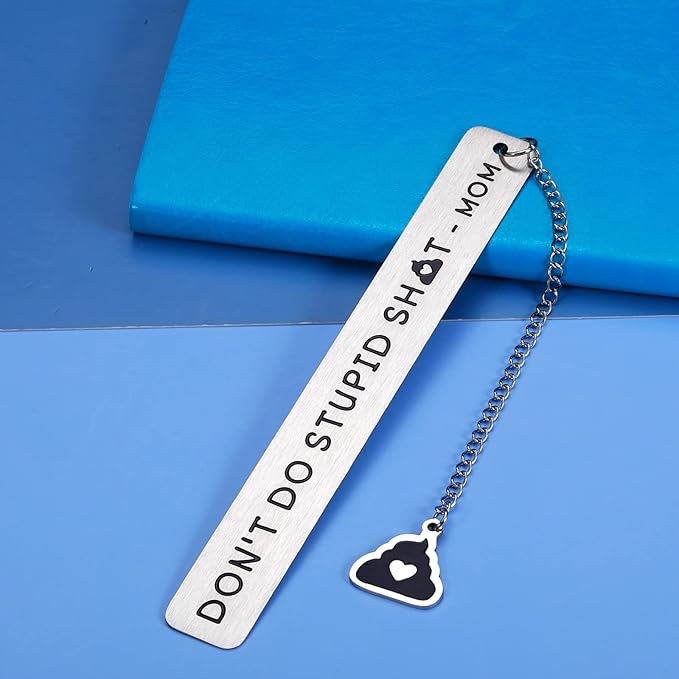 Easter Basket Stuffers for Boys Girls Funny Bookmarks White Elephant Gifts Christmas Stocking Stuffer for Son Daughter from Mom Valentine Birthday Graduation Humor Gag