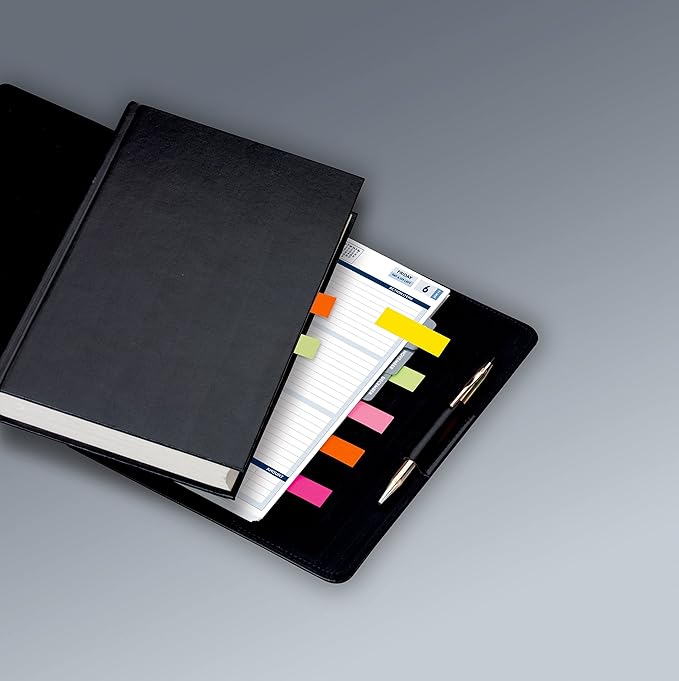 Post-it Page Markers, Assorted Colors, 1 in x 3 in, 50 Sheets/Pad, 4 Pads/Pack (671-4AU)