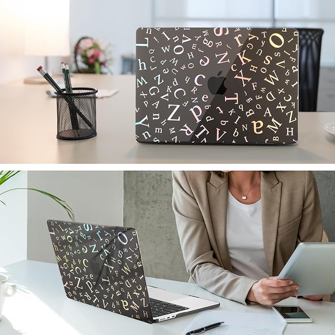 Fintie Case for MacBook Air 13.6 Inch A3113 A2681 (2022 2023 2024 Release) - Snap On Hard Shell Cover for MacBook Air 13.6" M2 M3 Chip with Liquid Retina Display and Touch ID (Letter)