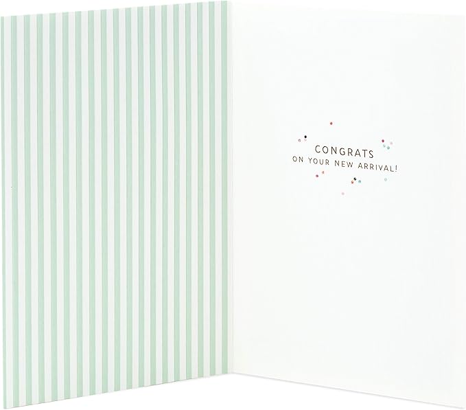 Hallmark Signature Baby Shower Card (Ice Cream Cones)