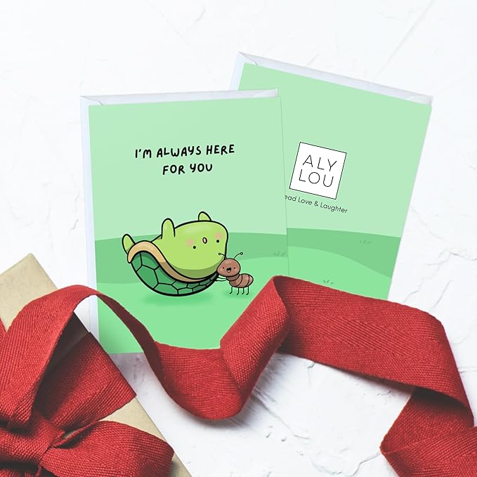 Get Well Soon Card, Here For You Card, Support Card, Mental Health, Disease, Parenthood, Adulthood (I'm Always Here For You)