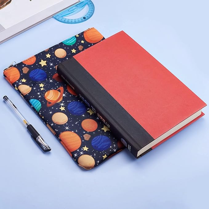 Book Sleeve for Book Lovers, Bookish Book Protector, Book Covers for Paperbacks, Washable Fabric, Book Sleeves with Zipper, Medium 11 Inch X 8.7 Inch