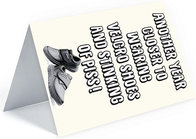 Funny Birthday Cards for Men - Unique, for Older Men, Dads, Husbands, Friends, Brothers