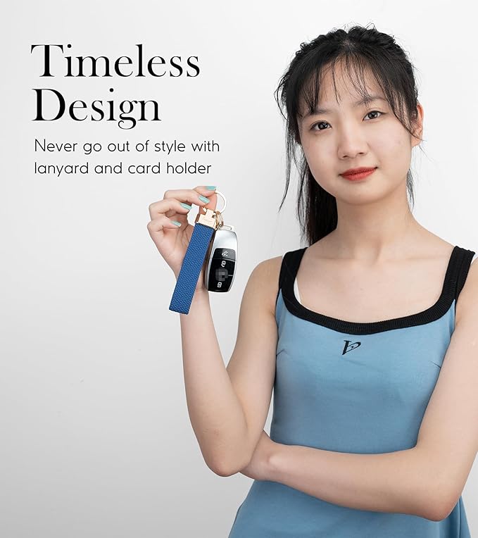 SENLLY Wristlet Lanyard, Stretchy Keychain Holder, Original Elastic Anti-Drop Design Keyring