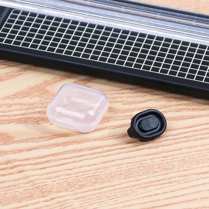 A4 Black 10.5 Inch x 3.5 Inch Paper Cutter for Cutting Paper, Coupon, Label, Cardstock, and Scrapbooking Craft for Office and Home (Black)