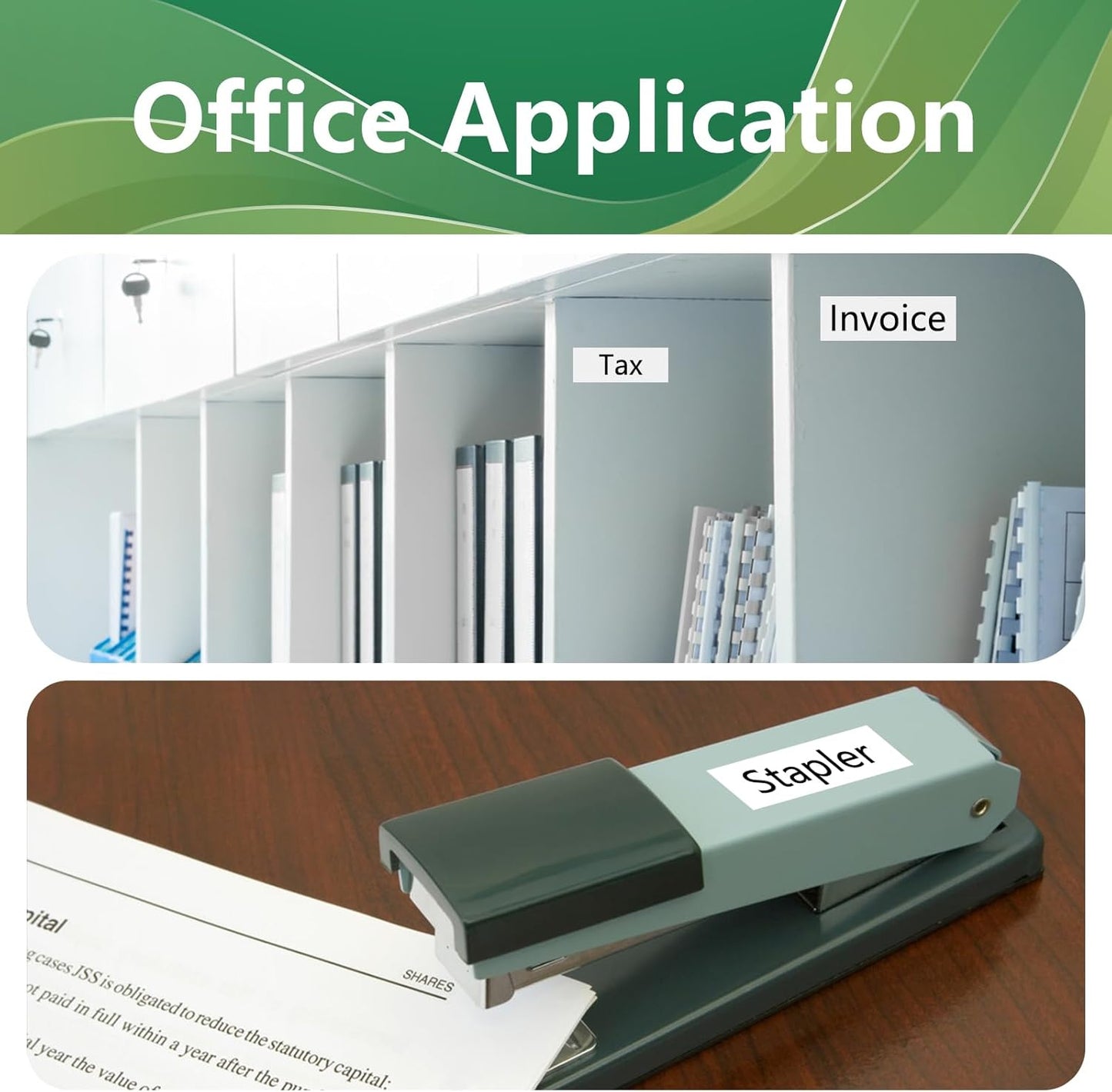 TZe-221 9mm Laminated White TZ Tape Compatible with Brother TZe221 TZ221 TZ-221 Replacement for Brother PTouch 9mm 0.35 Label Tape for PTH100 H110 D400AD D210 1290 Printers, 3-Pack