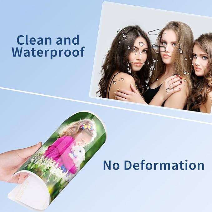 BESTEASY 3 Mil Laminating Sheets, 9" x 11.5" Clear Thermal Laminating Pouches, Plastic Paper for Sealed Letter Size 8.5" x 11", Round Corner 100 Packs