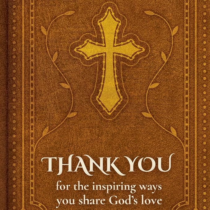 Prime Greetings Religious Birthday Card For Pastor, Made in America, Eco-Friendly, Thick Card Stock with Premium Envelope 5in x 7.75in, Packaged in Protective Mailer