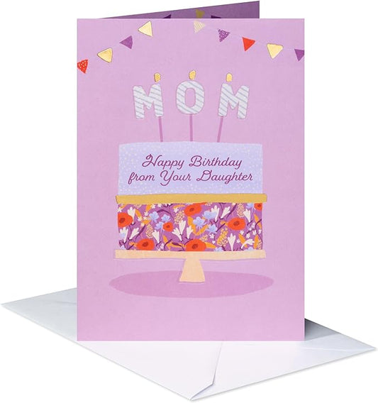 American Greetings Mom Birthday Card from Daughter (A Wonderful Mom)