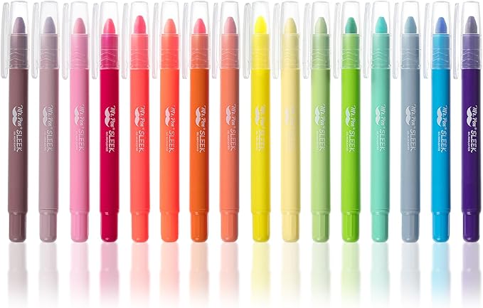 Mr. Pen- Gel Highlighter, 16 Pack, Morandi and Vibrant Colors, Bible Highlighters No Bleed Highlighters, Bible Highlighter, Bible Markers, Gel Highlighters for Bibles, Highlighter